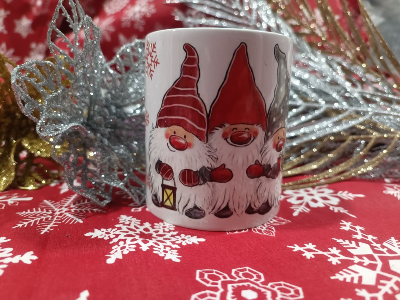 Чашка Різдвяні Гноми