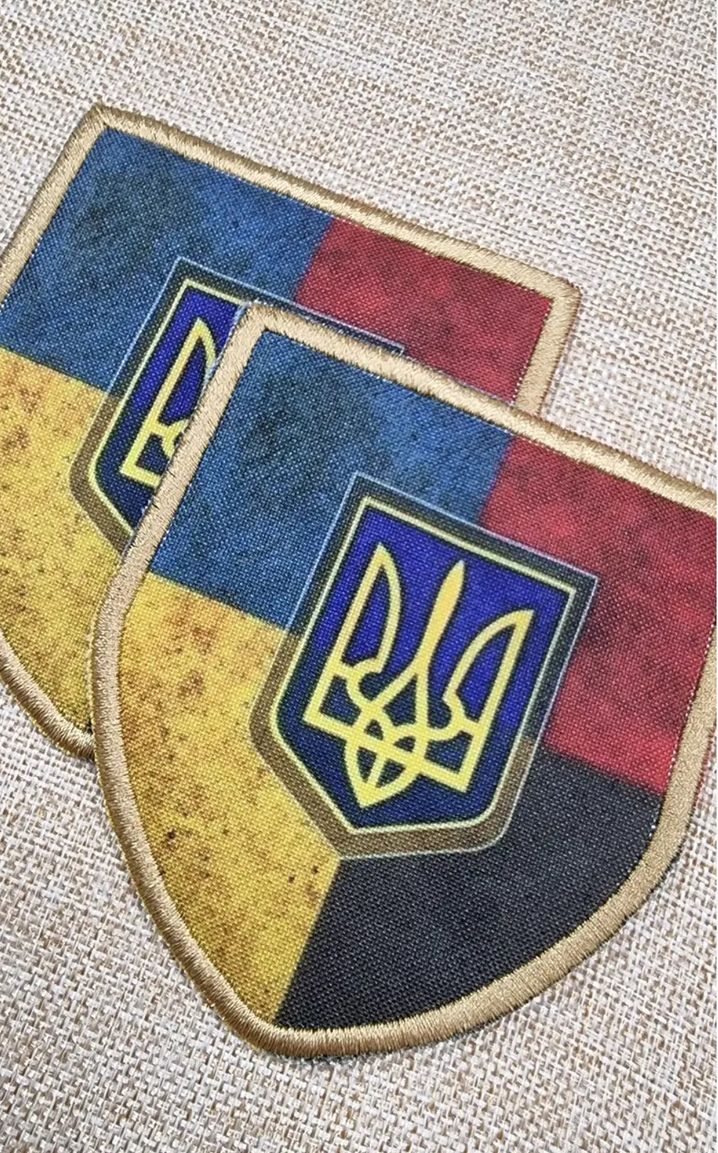 Шеврон "Україна-УПА" №1, на липучці, 80х90мм