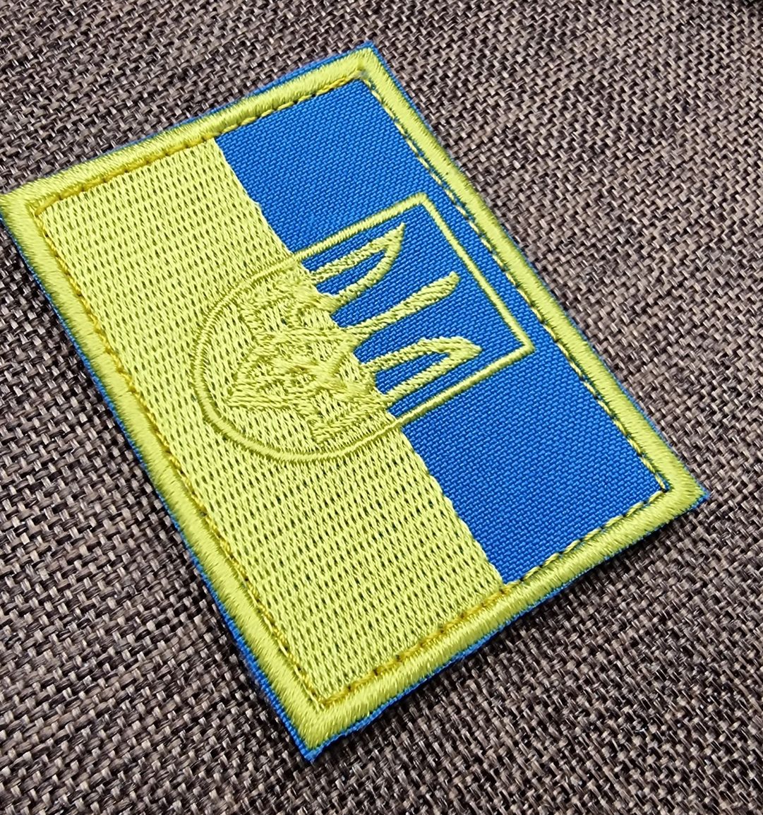 Шеврон "Прапор України" №1, 50х70мм