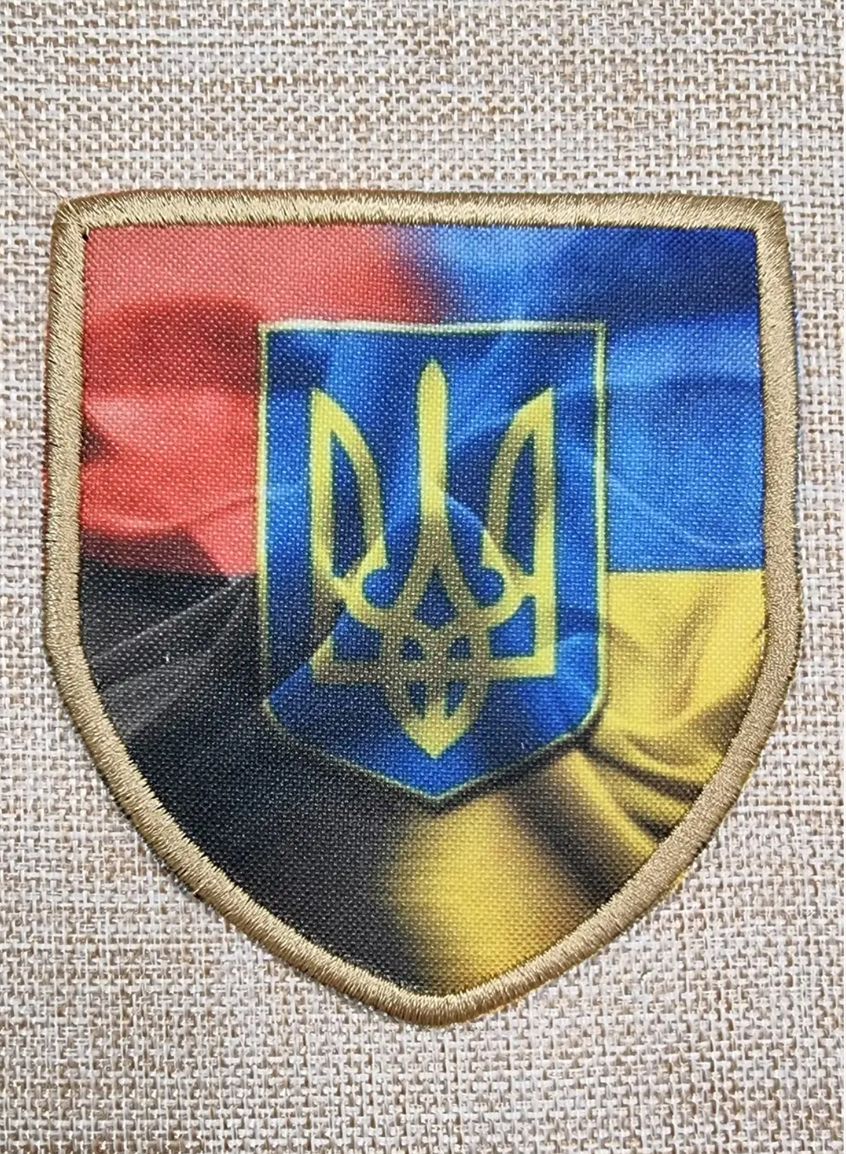 Шеврон "Україна-УПА" №2, на липучці, 80х90мм